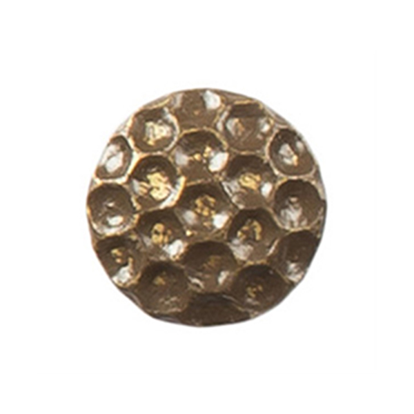 #9 HAMMERED BRASS